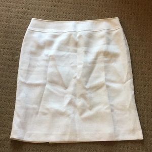 White skirt